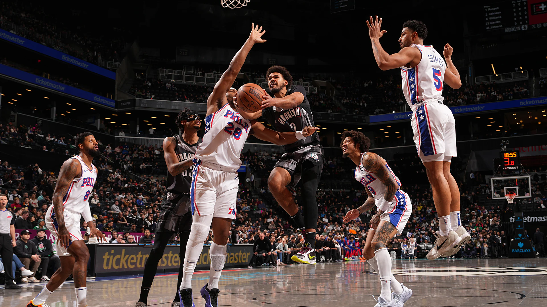 76ers vs brooklyn nets match player stats