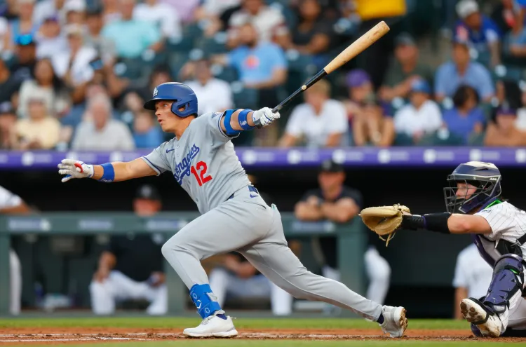colorado rockies vs dodgers match player stats