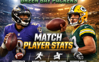 baltimore ravens vs green bay packers match player stats