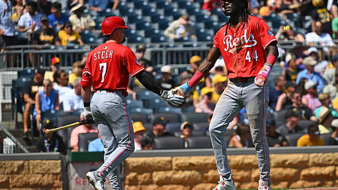 phillies vs cincinnati reds match player stats