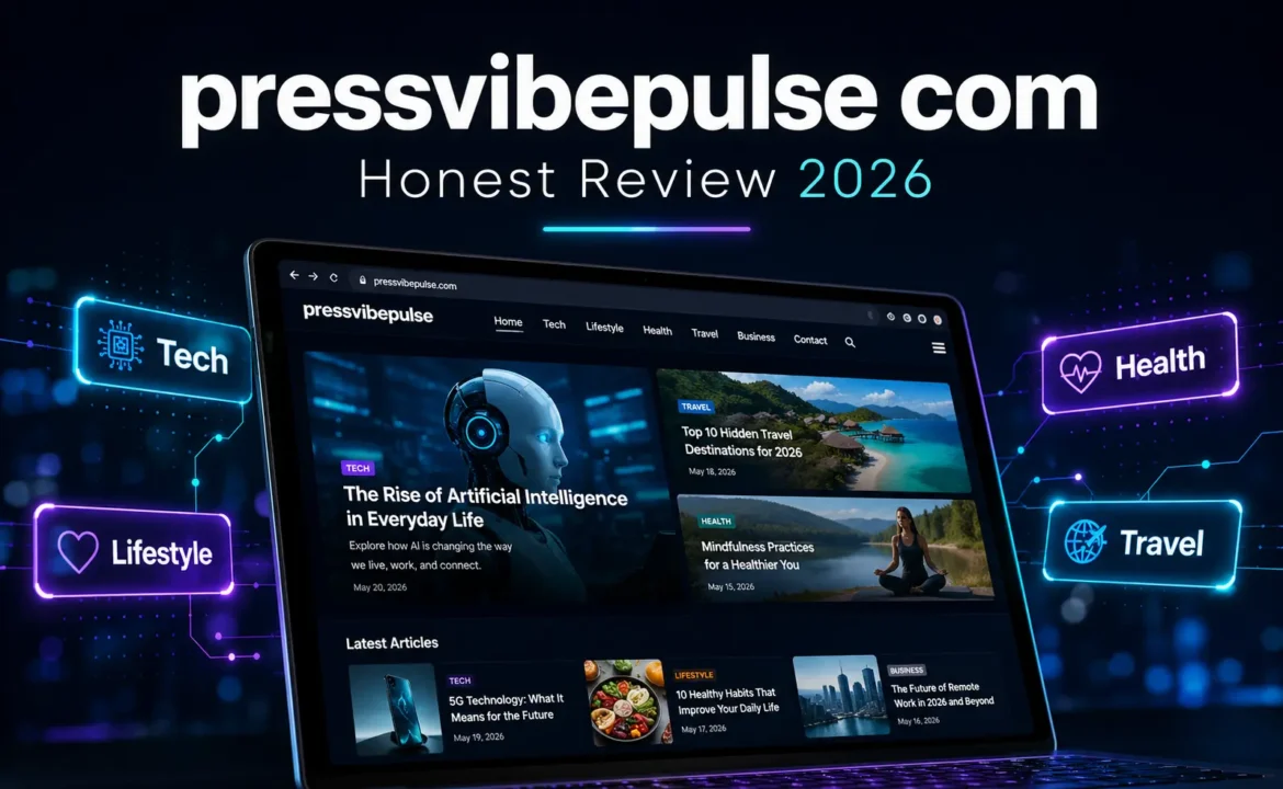 Pressvibepulse com: A Comprehensive Platform for Digital News, Insights, and Online Trends